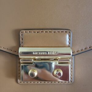 Michael Kors Medium Size Brown Sloan Leather Satchel